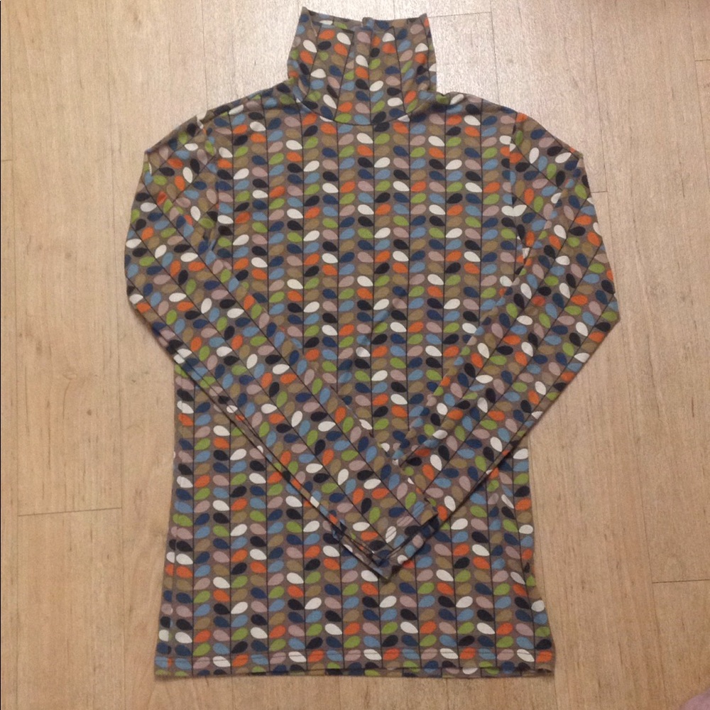 Orla Kiely X Uniqlo Heattech Turtleneck